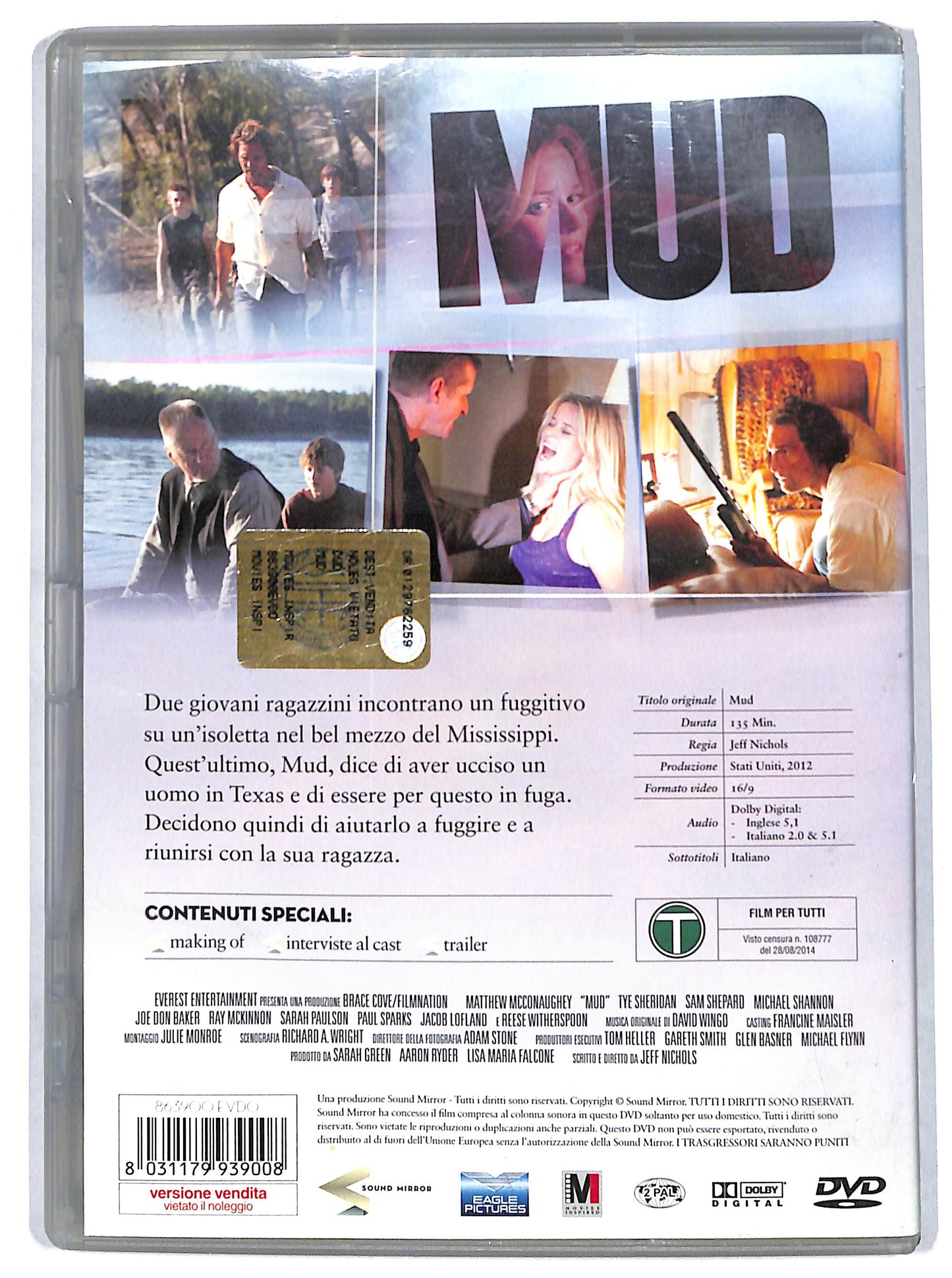 EBOND MUD NOLEGGIO DVD DB805101