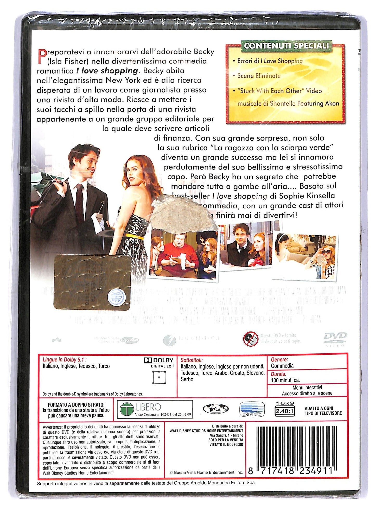 EBOND I Love Shopping NOLEGGIO DVD DB805102