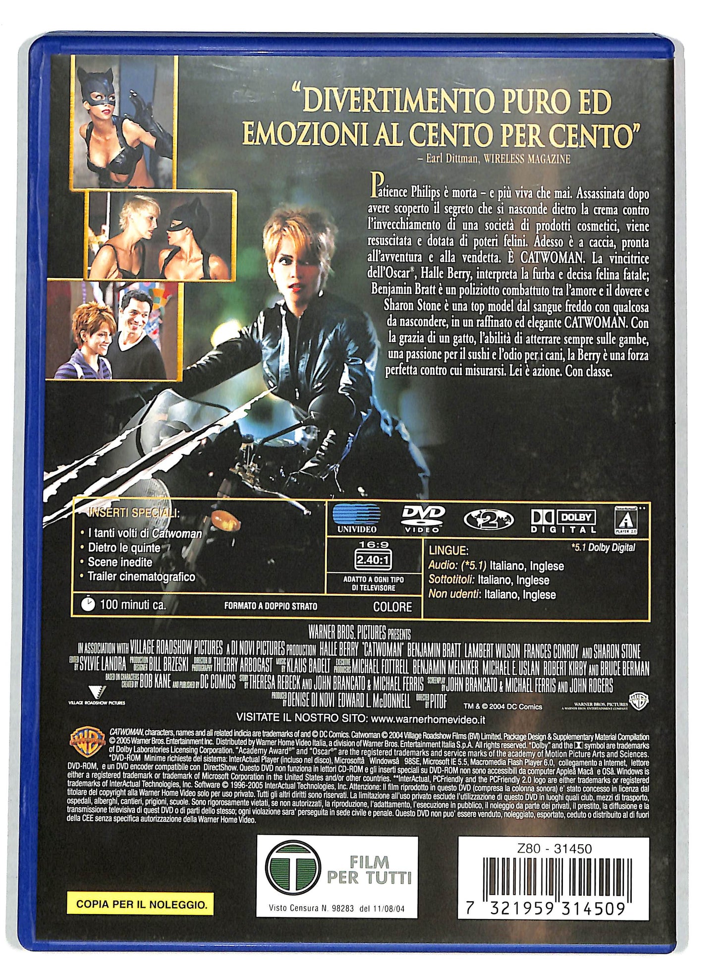 EBOND Catwoman NOLEGGIO DVD DB805145