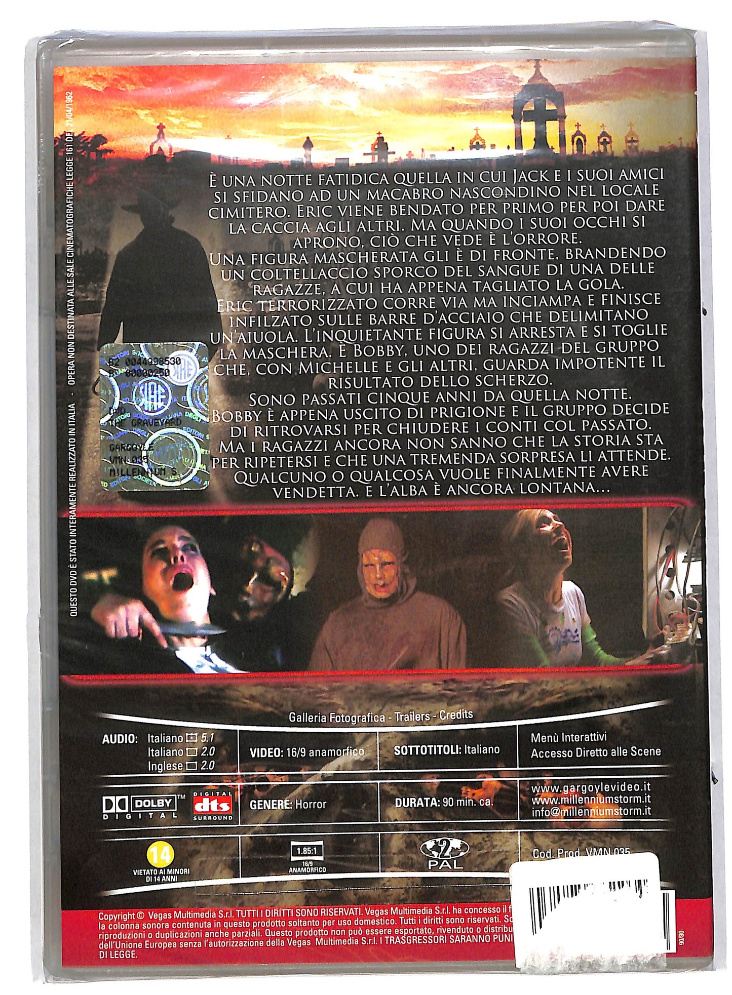 EBOND The graveyard - sottoterra c'e il terrore NOLEGGIO DVD DB805161