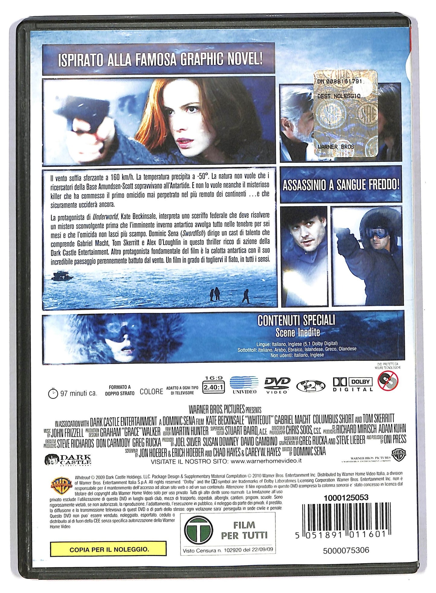 EBOND Whiteout - Incubo Bianco Ex Noleggio DVD DB805627