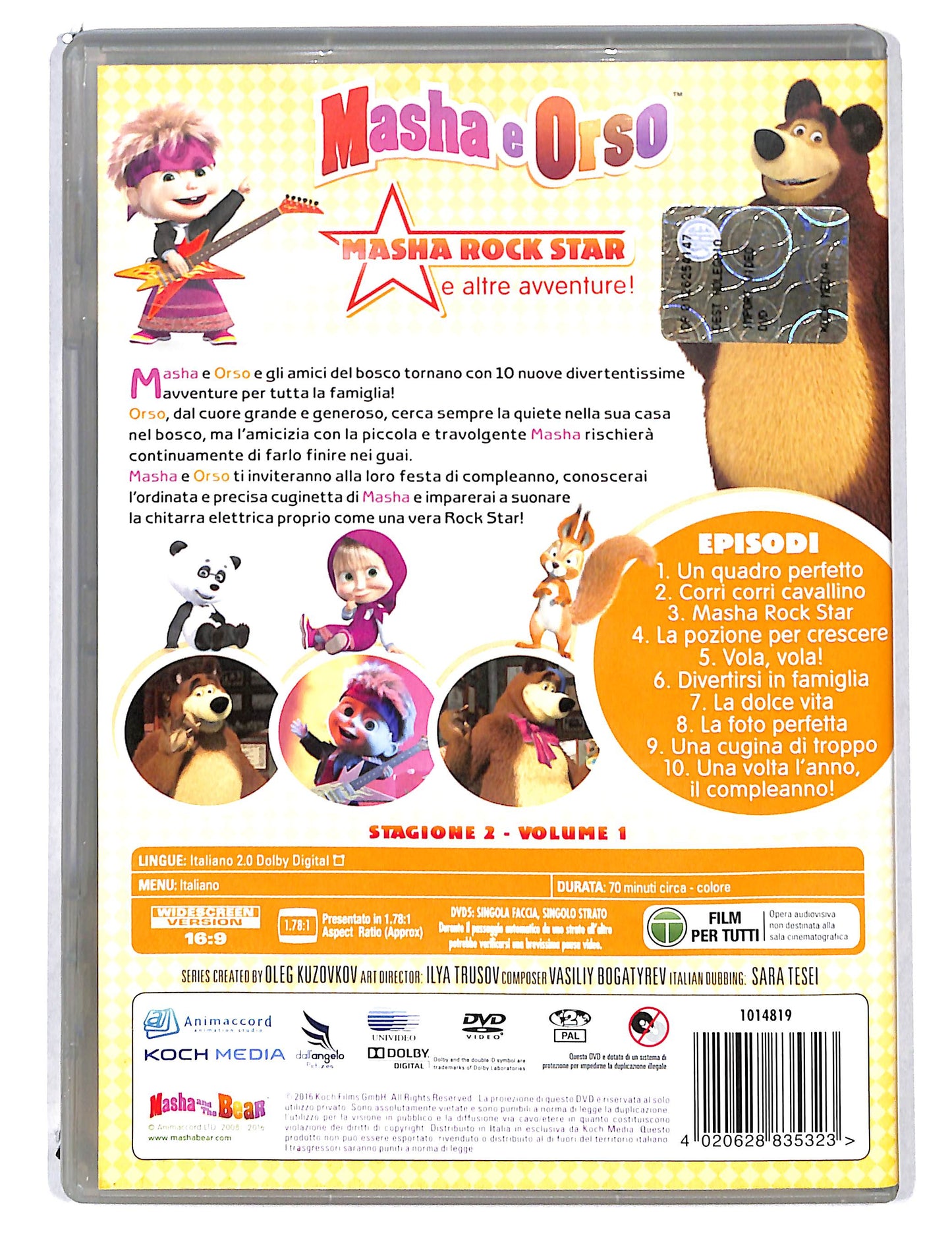 EBOND Masha e Orso - Masha Rock Star NOLEGGIO DVD DB805809