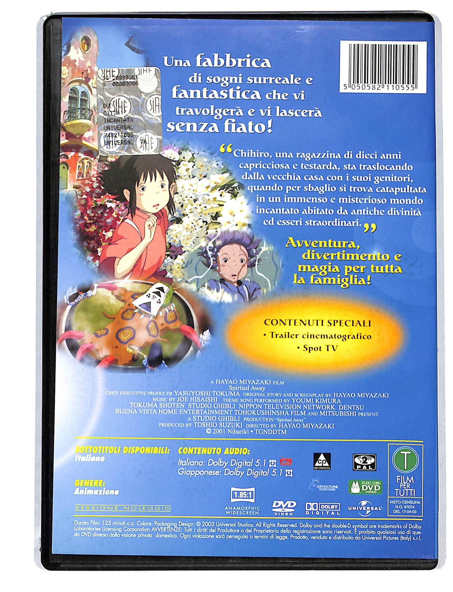 EBOND La citta incantata NOLEGGIO DVD DB805835