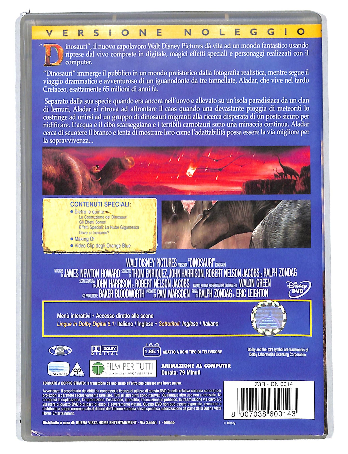 EBOND Dinosauri NOLEGGIO DVD DB805839