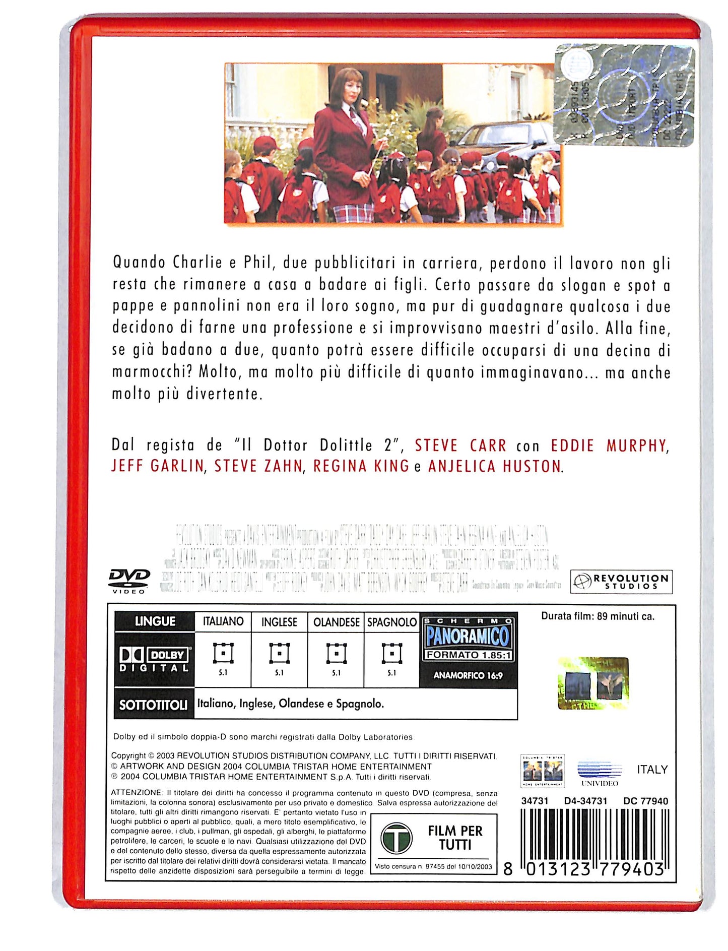 EBOND L'Asilo Dei Papa' NOLEGGIO DVD DB805854