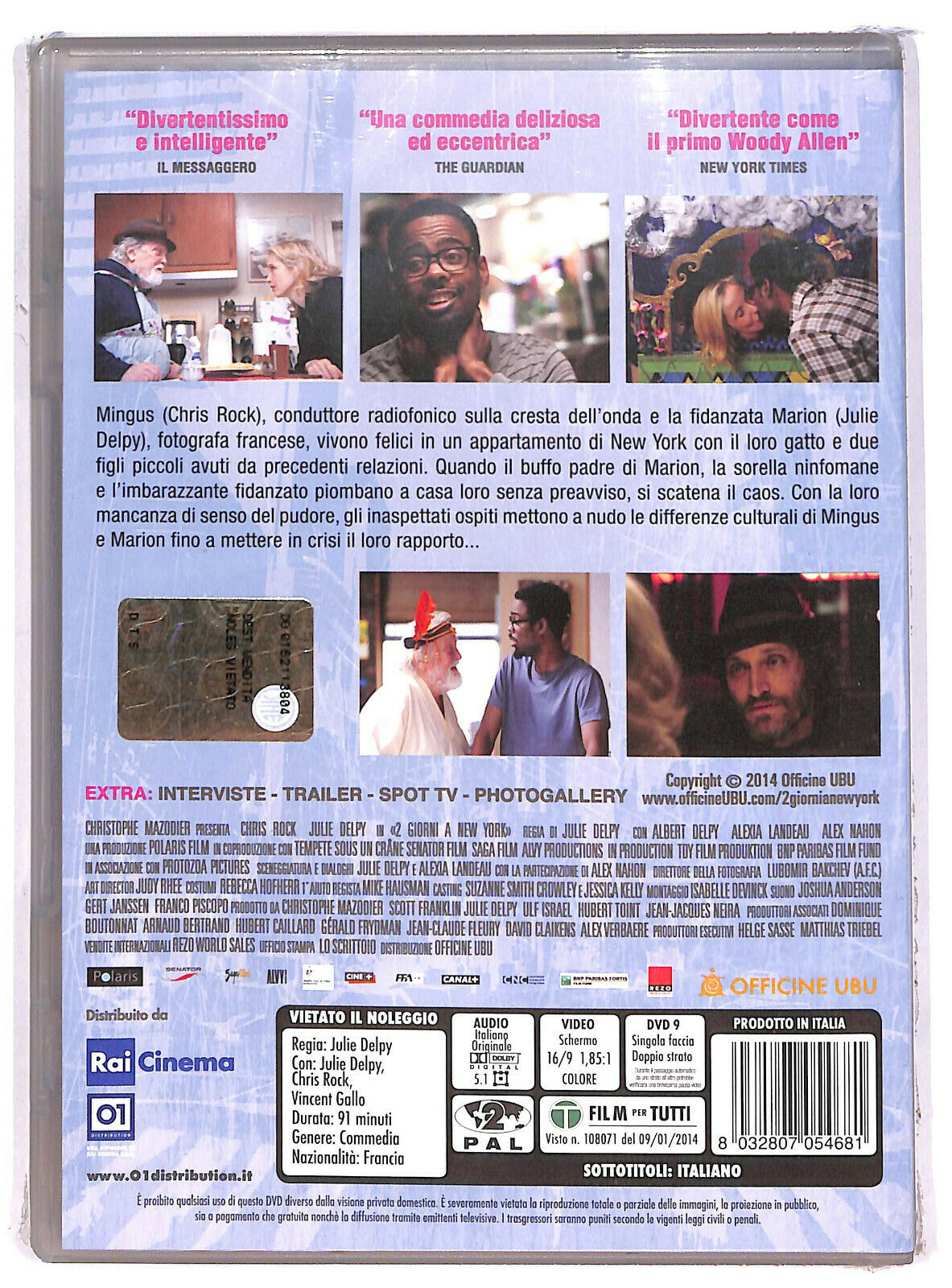 EBOND 2 Giorni a New York NOLEGGIO DVD DB805911