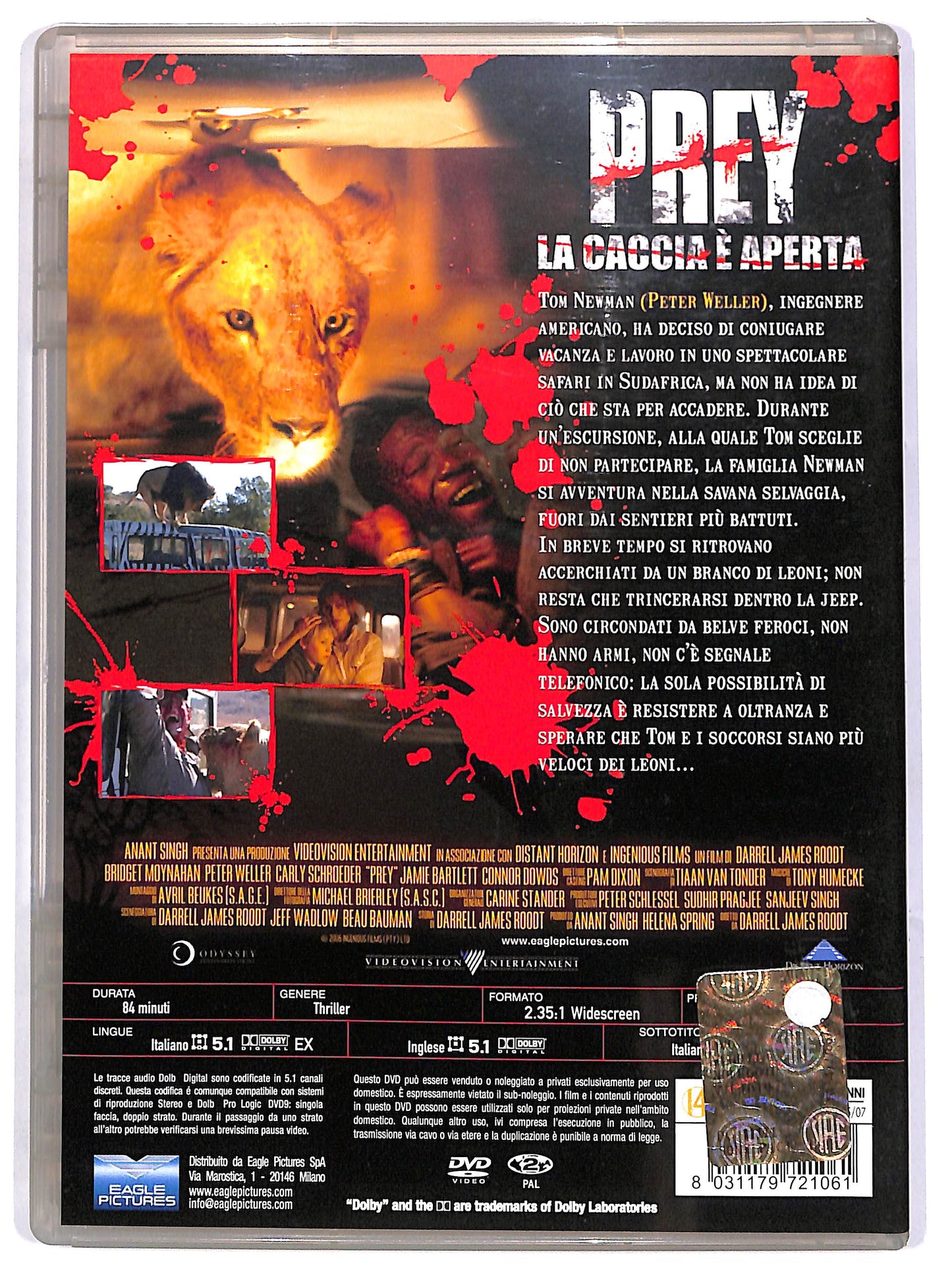 EBOND Prey - La caccia e aperta NOLEGGIO DVD DB806614