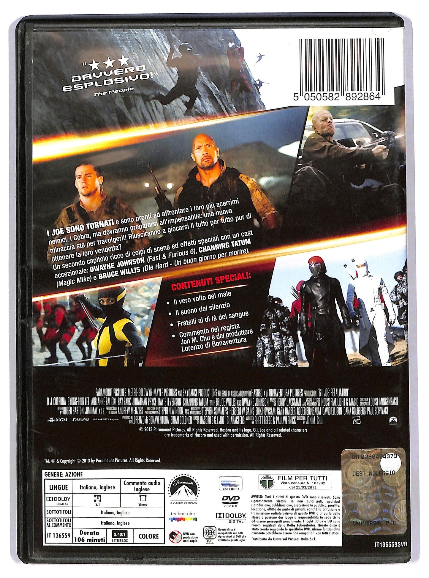 EBOND G.I. Joe - La Vendetta Noleggio DVD DB806623