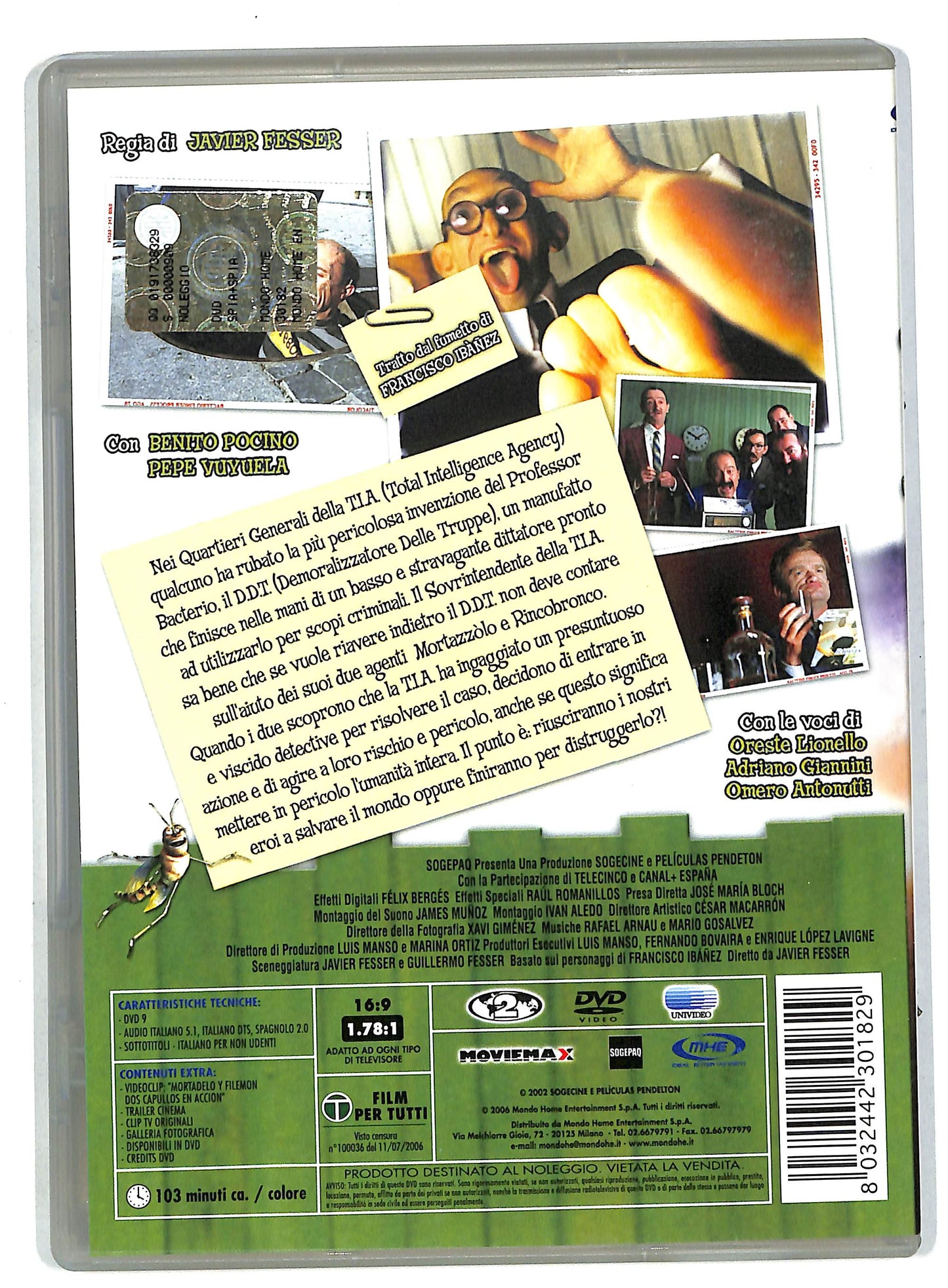 EBOND Spia + spia 2 superagenti armati fino ai denti NOLEGGIO DVD DB806639