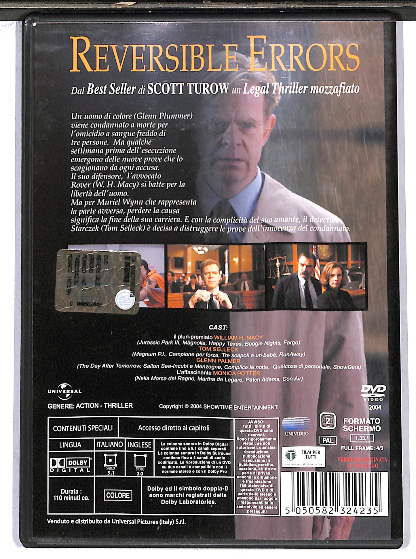 EBOND Reversible Errors Falsa accusa NOLEGGIO DVD DB806650