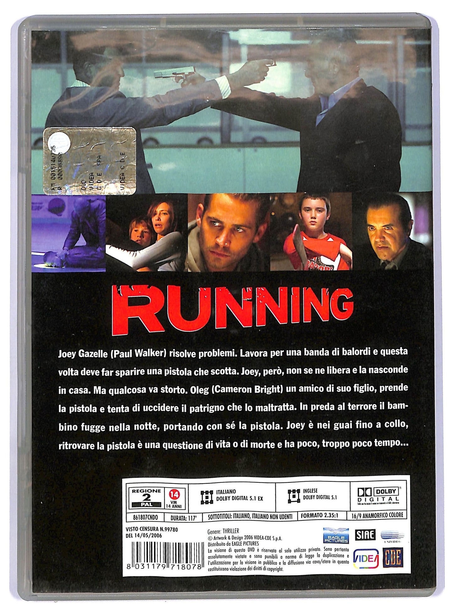 EBOND running NOLEGGIO DVD DB806651