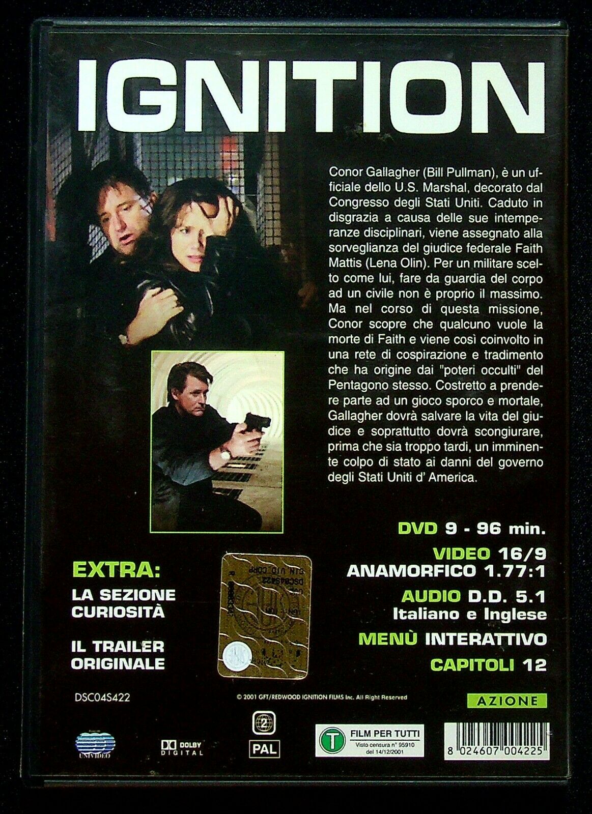 EBOND Ignition - Dieci Secondi Alla Fine NOLEGGIO DVD DB806665