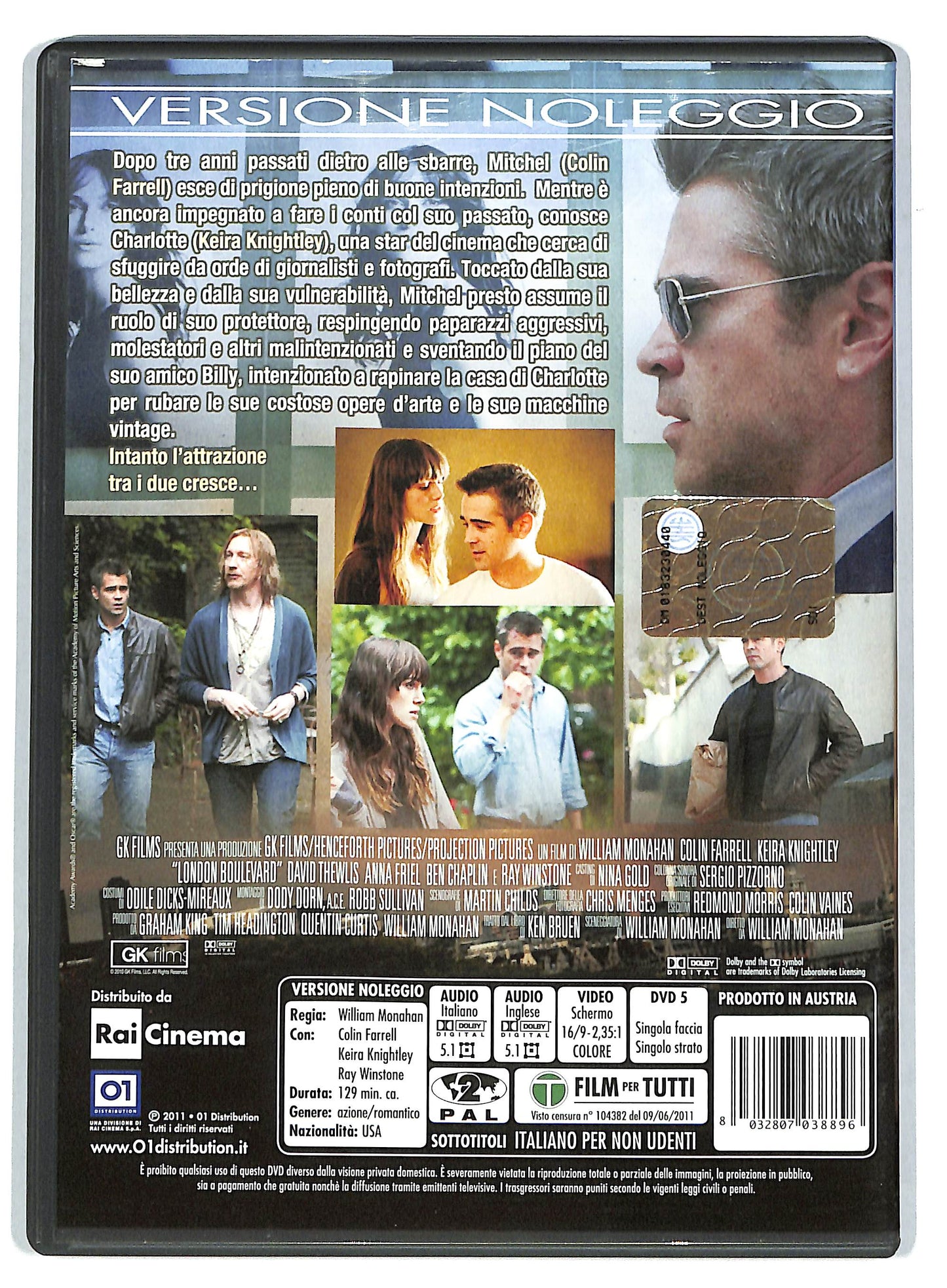 EBOND London Boulevard Noleggio NOLEGGIO DVD DB806833