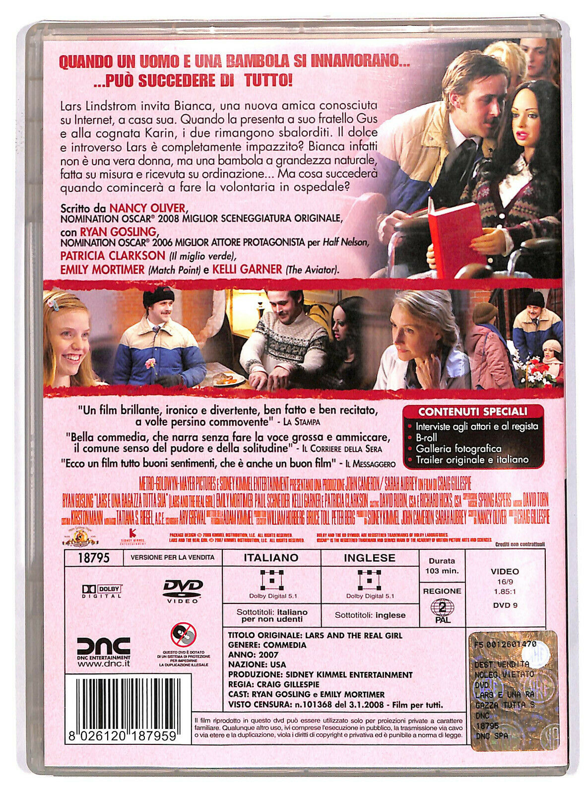 EBOND Lars e Una Ragazza Tutta Sua DVD DB806838