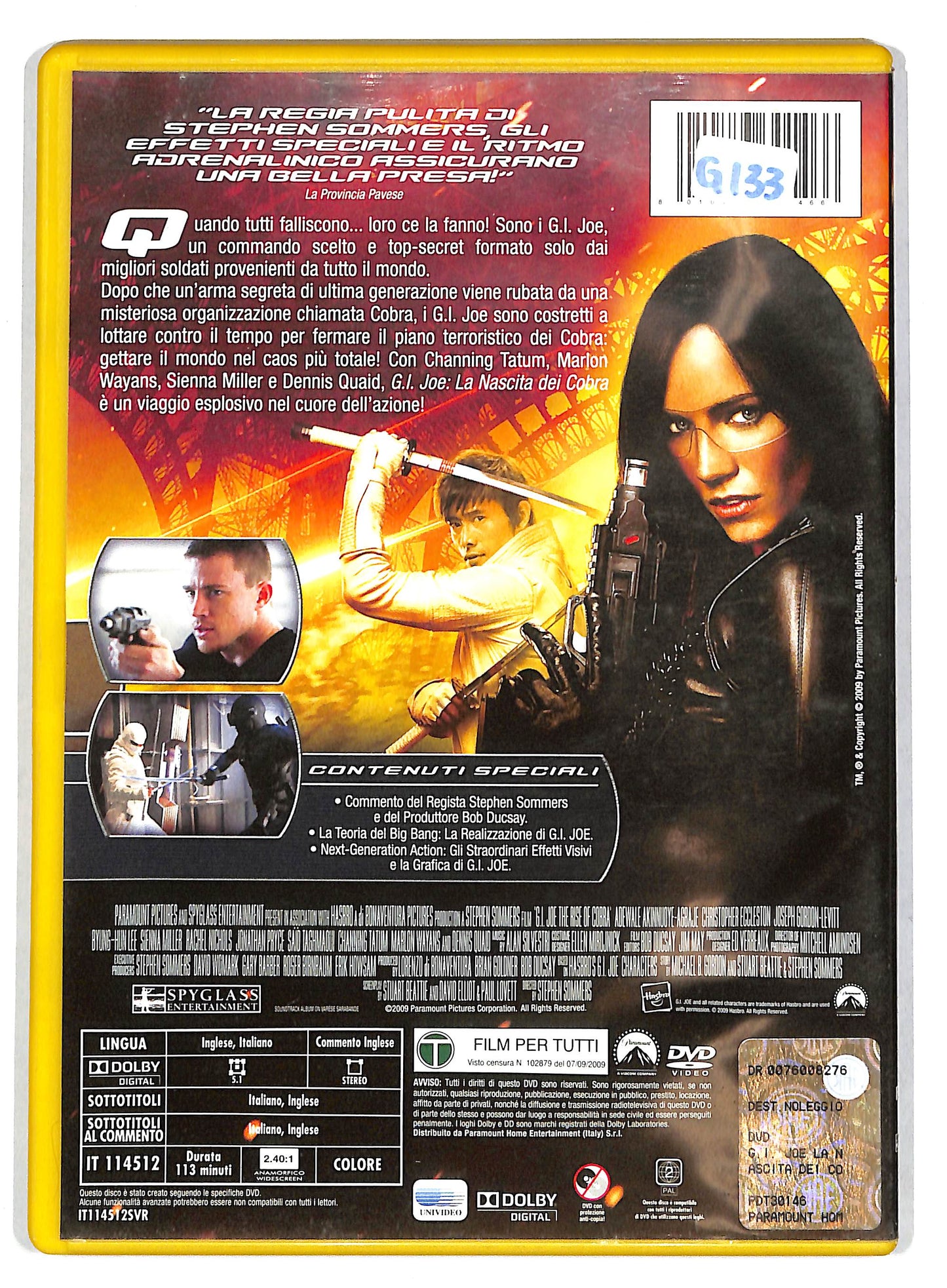 EBOND G.J. Joe - La nascita dei cobra NOLEGGIO DVD DB806845