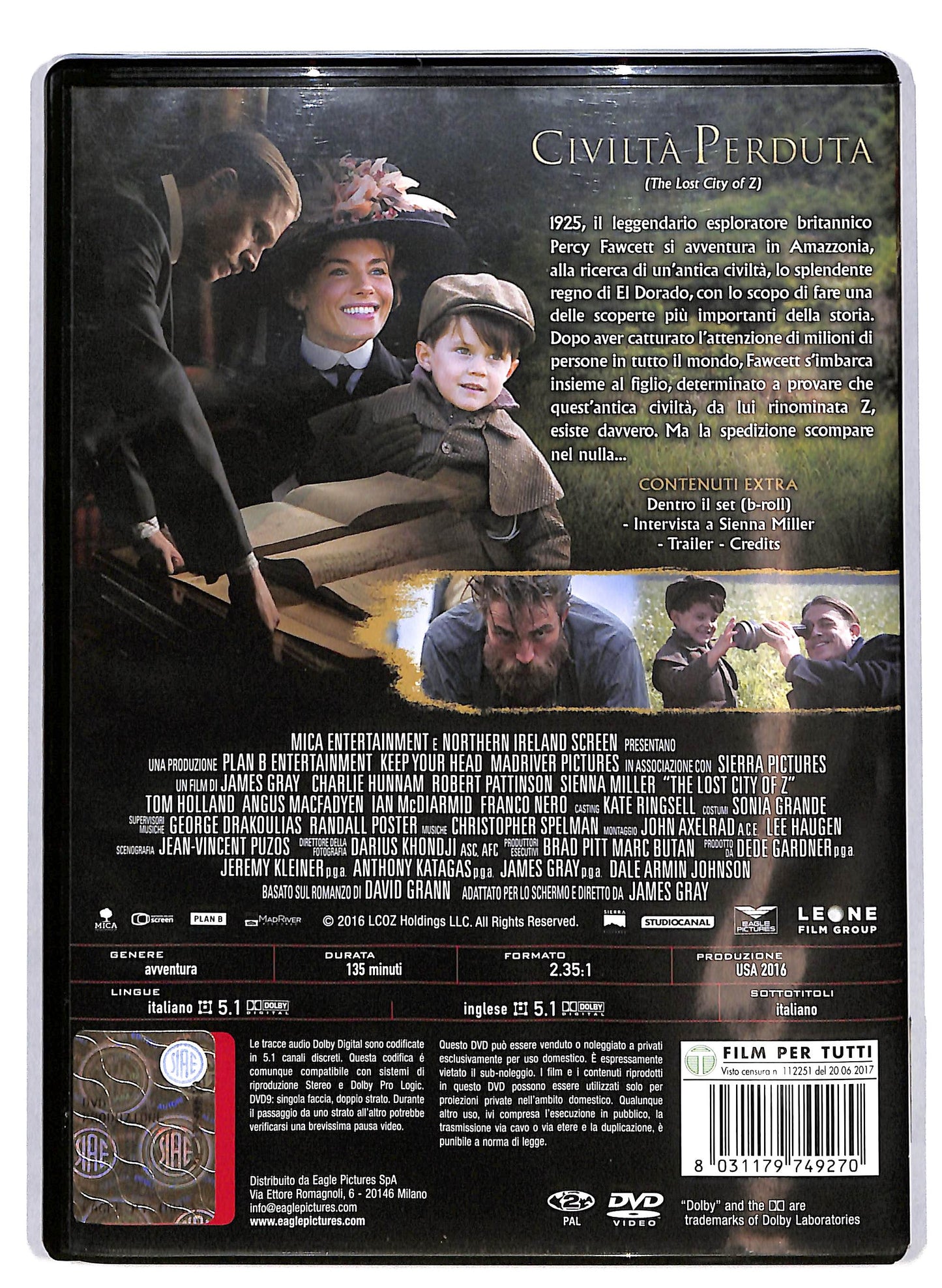 EBOND Civilta perduta NOLEGGIO DVD DB806861