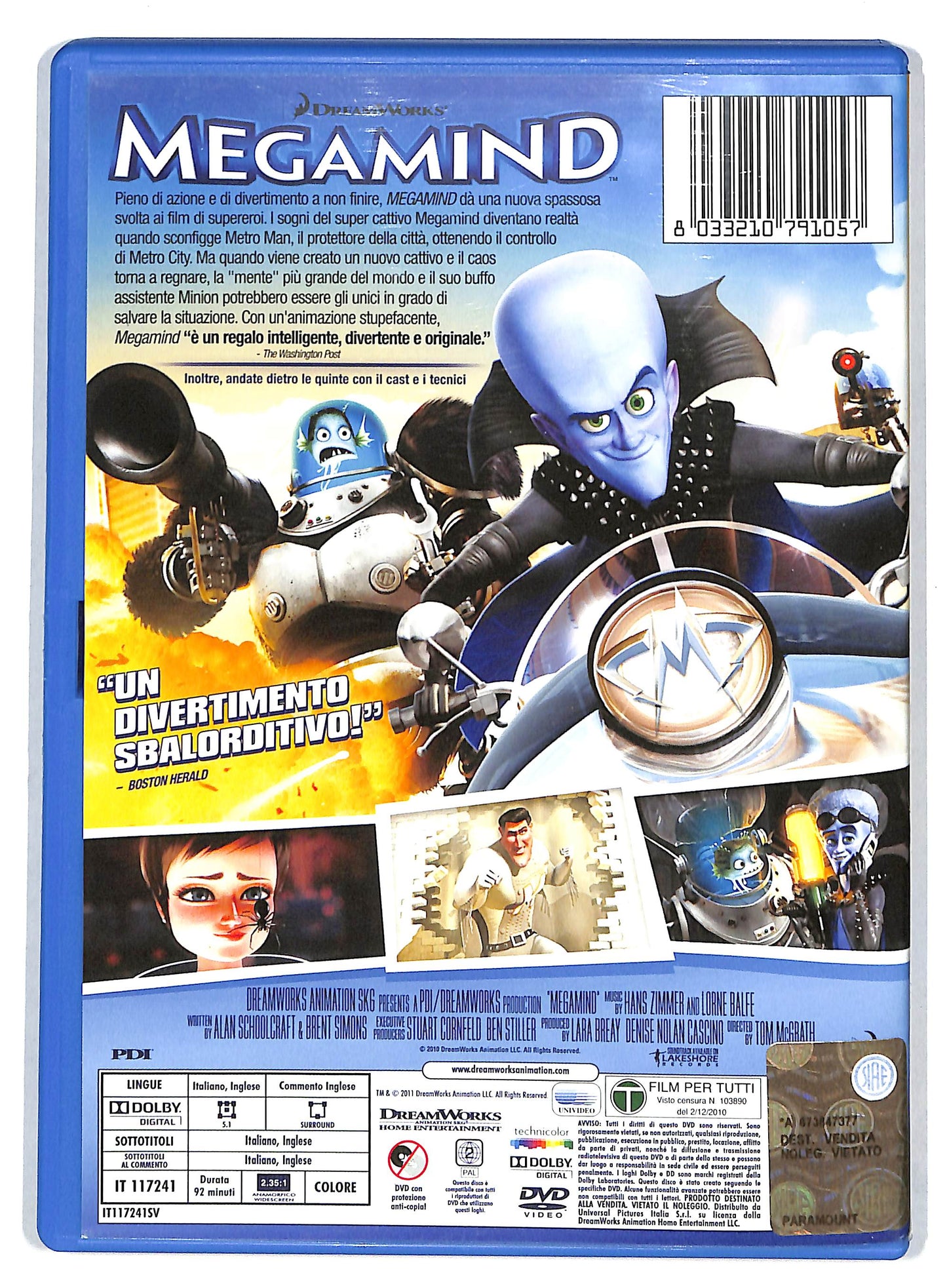 EBOND Megamind NOLEGGIO DVD DB807111