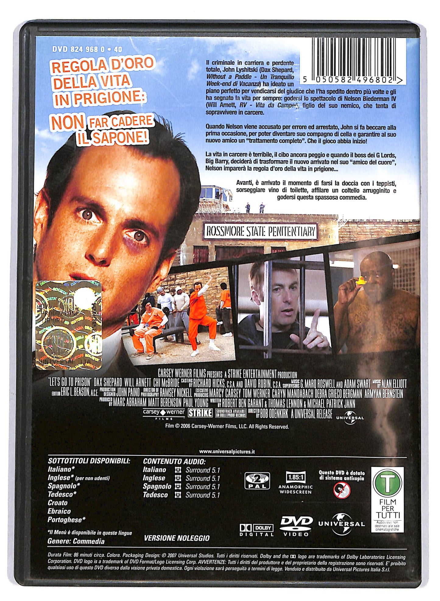 EBOND Let's go to prison - Un principiante in prigione NOLEGGIO DVD DB807124