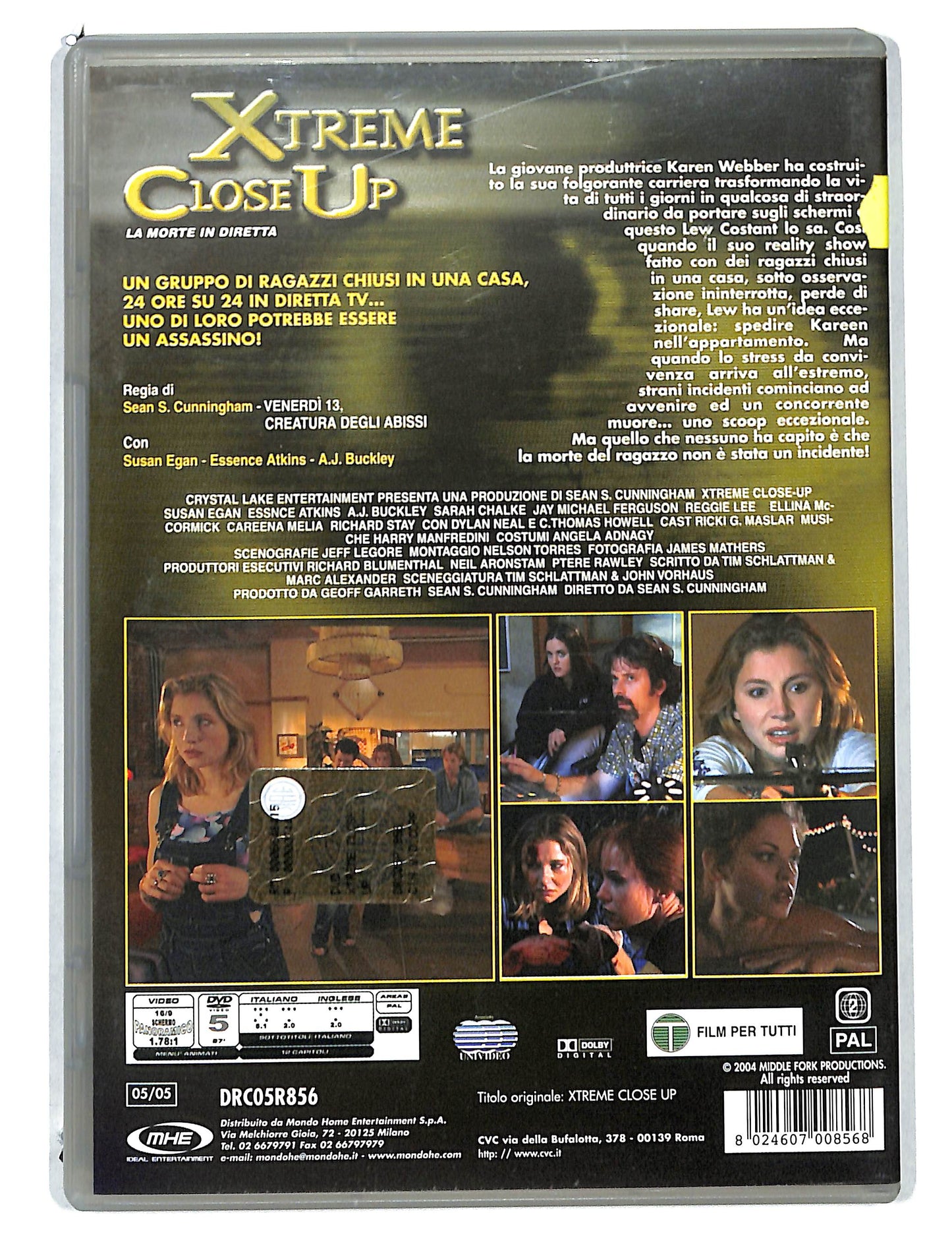 EBOND Xtreme Close Up - la morte in diretta DVD DB807337