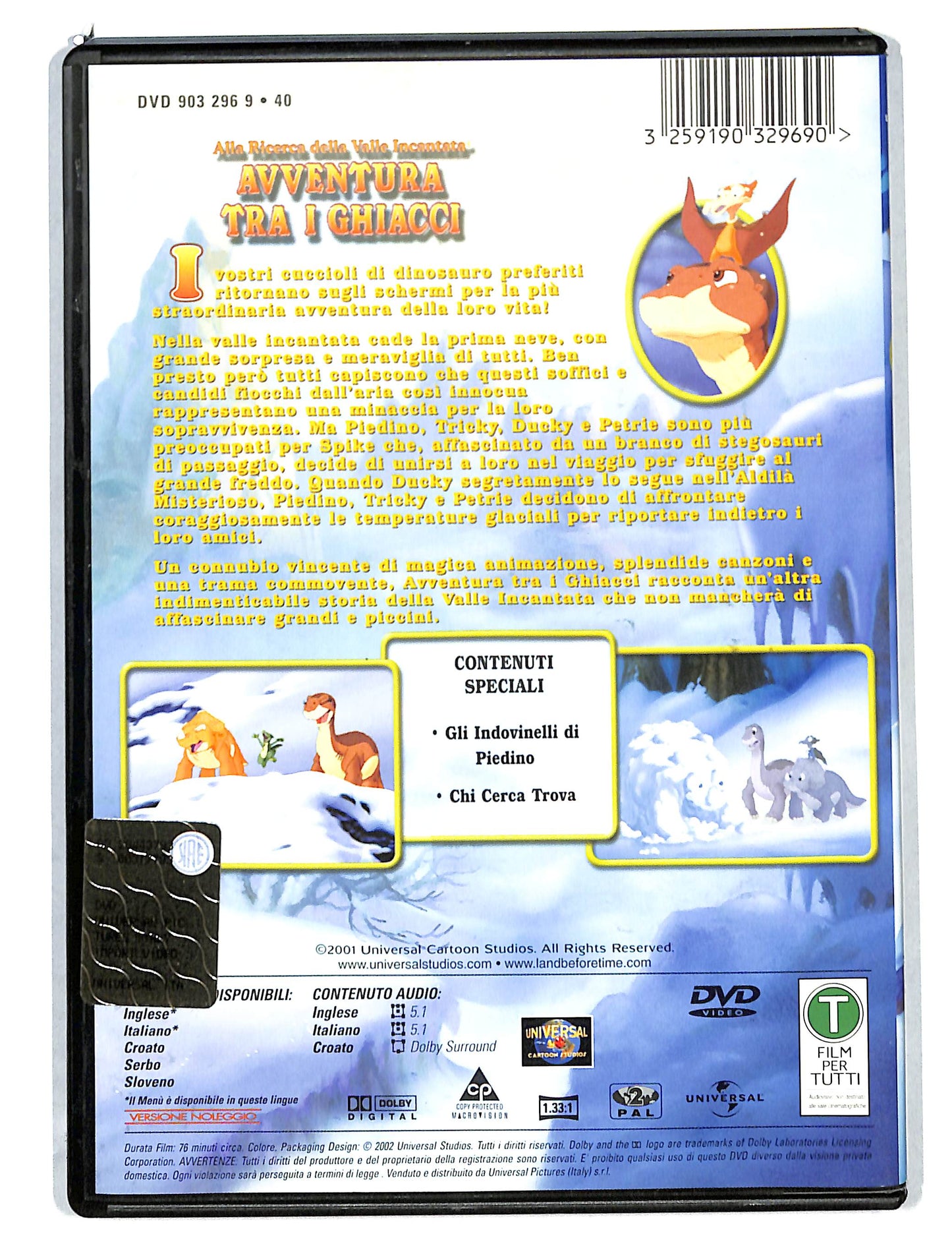 EBOND Alla ricerca della valle incantata avventura tra i ghiacci DVD DB807340
