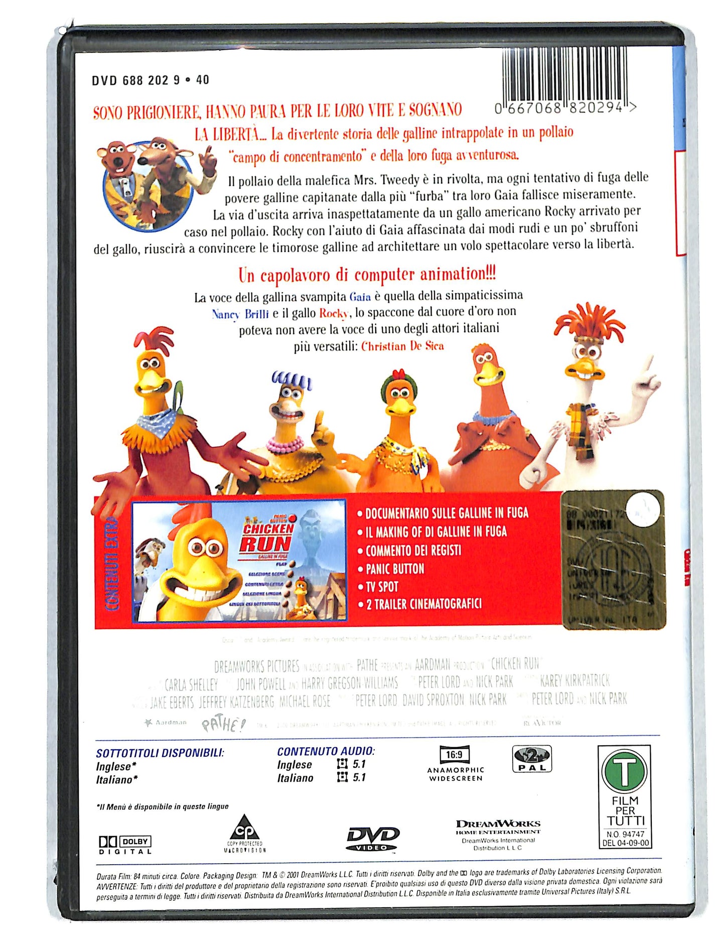 EBOND Gallina in Fuga NOLEGGIO DVD DB807347