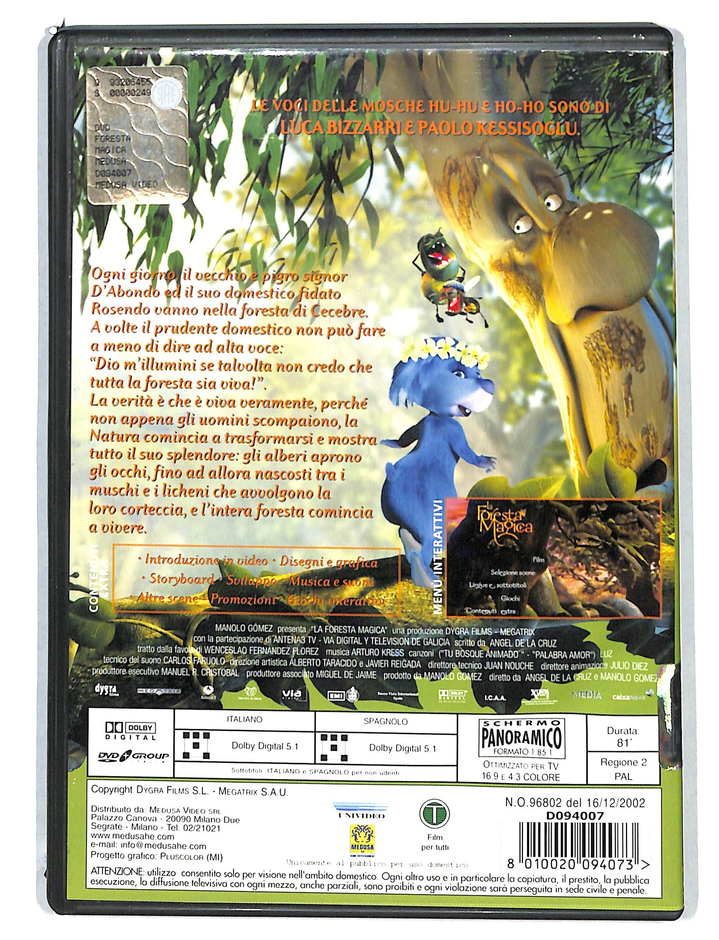 EBOND La Foresta magica NOLEGGIO DVD DB807348