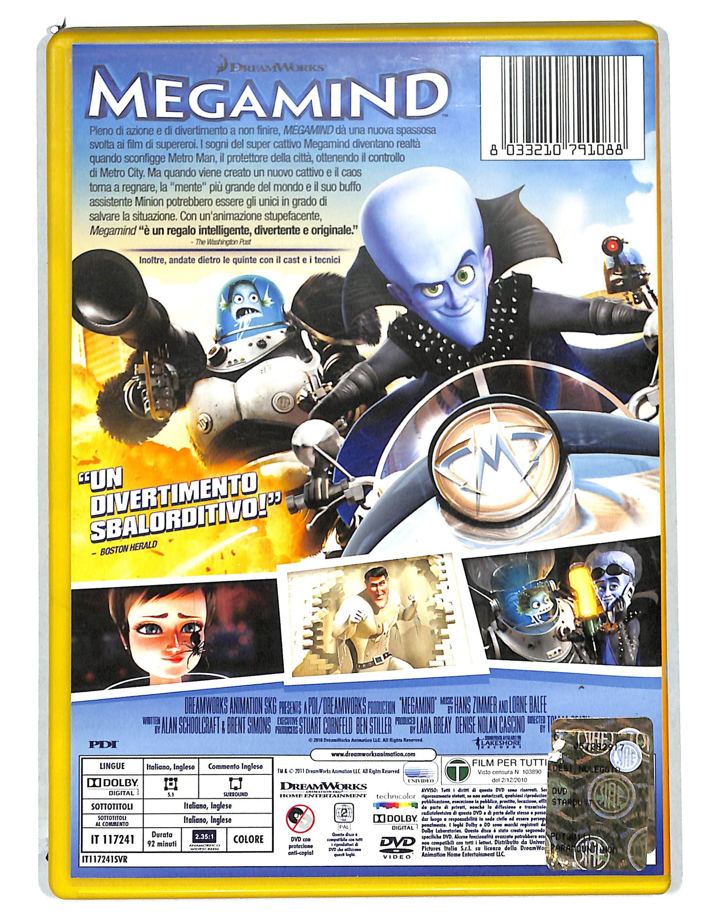 EBOND Megamind NOLEGGIO DVD DB807349