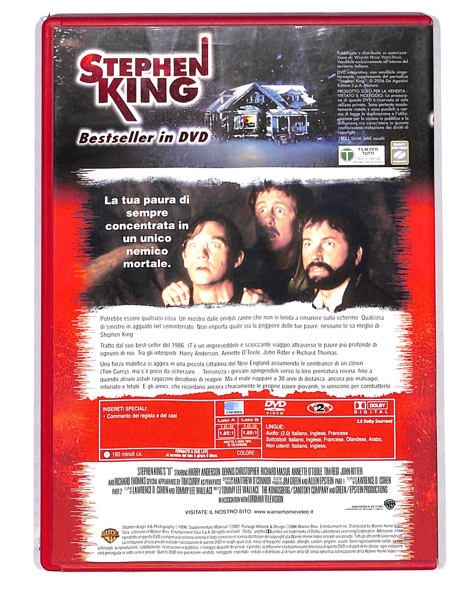 EBOND Stephen King - IT EDITORIALE DVD DB807808