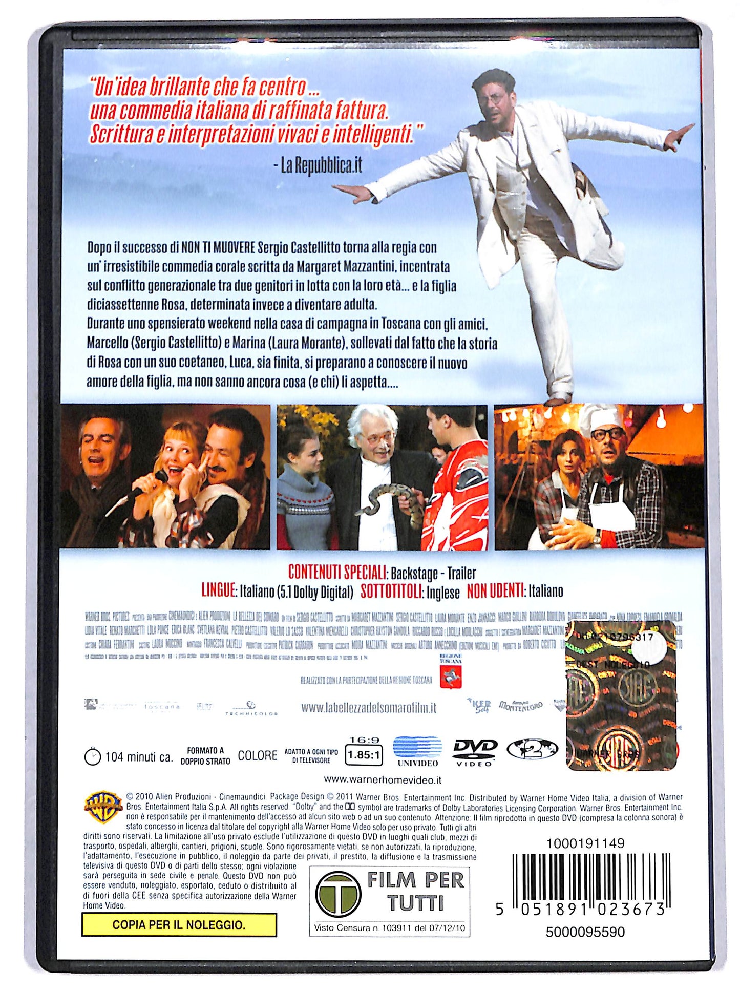 EBOND La bellezza del somaro NOLEGGIO DVD DB807812