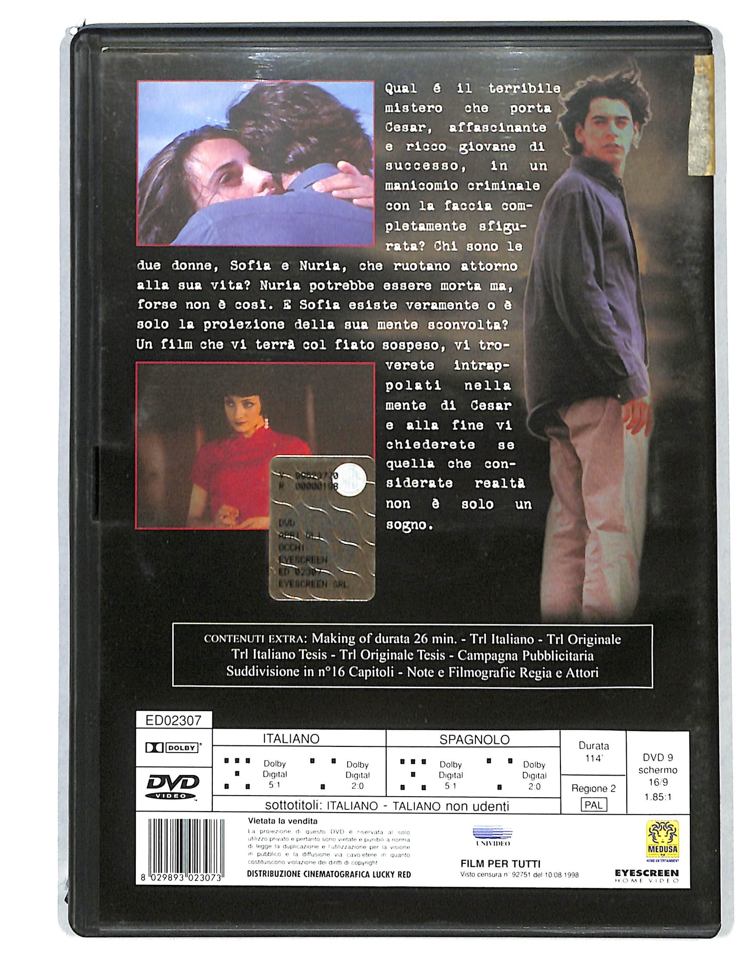 EBOND Apri gli occhi NOLEGGIO DVD DB807838