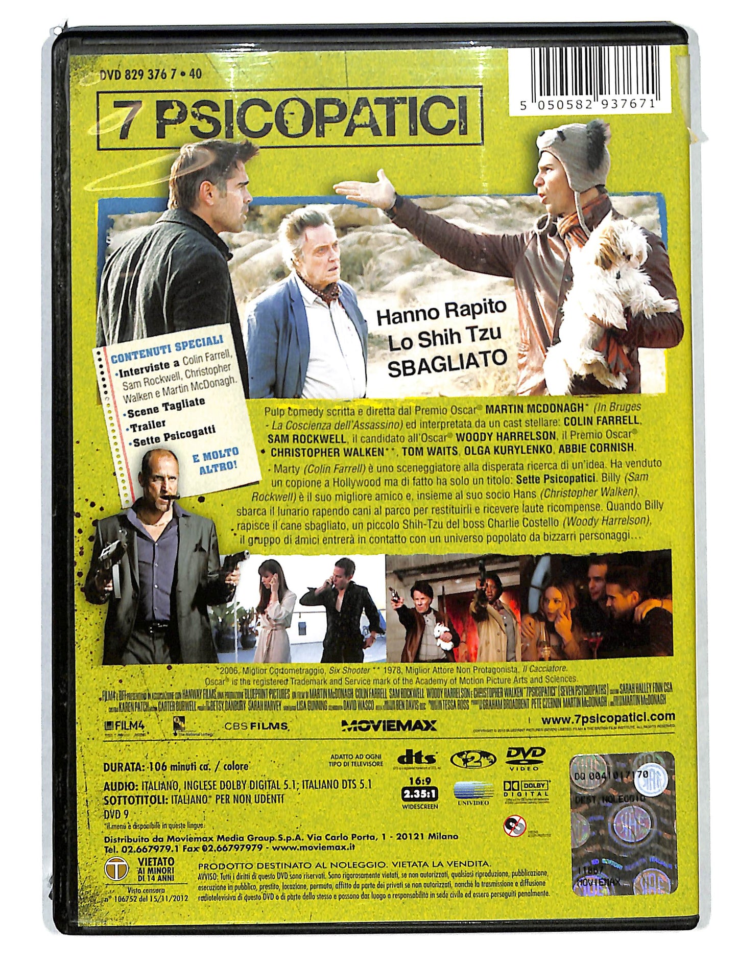 EBOND 7 Psicopatici NOLEGGIO DVD DB807839