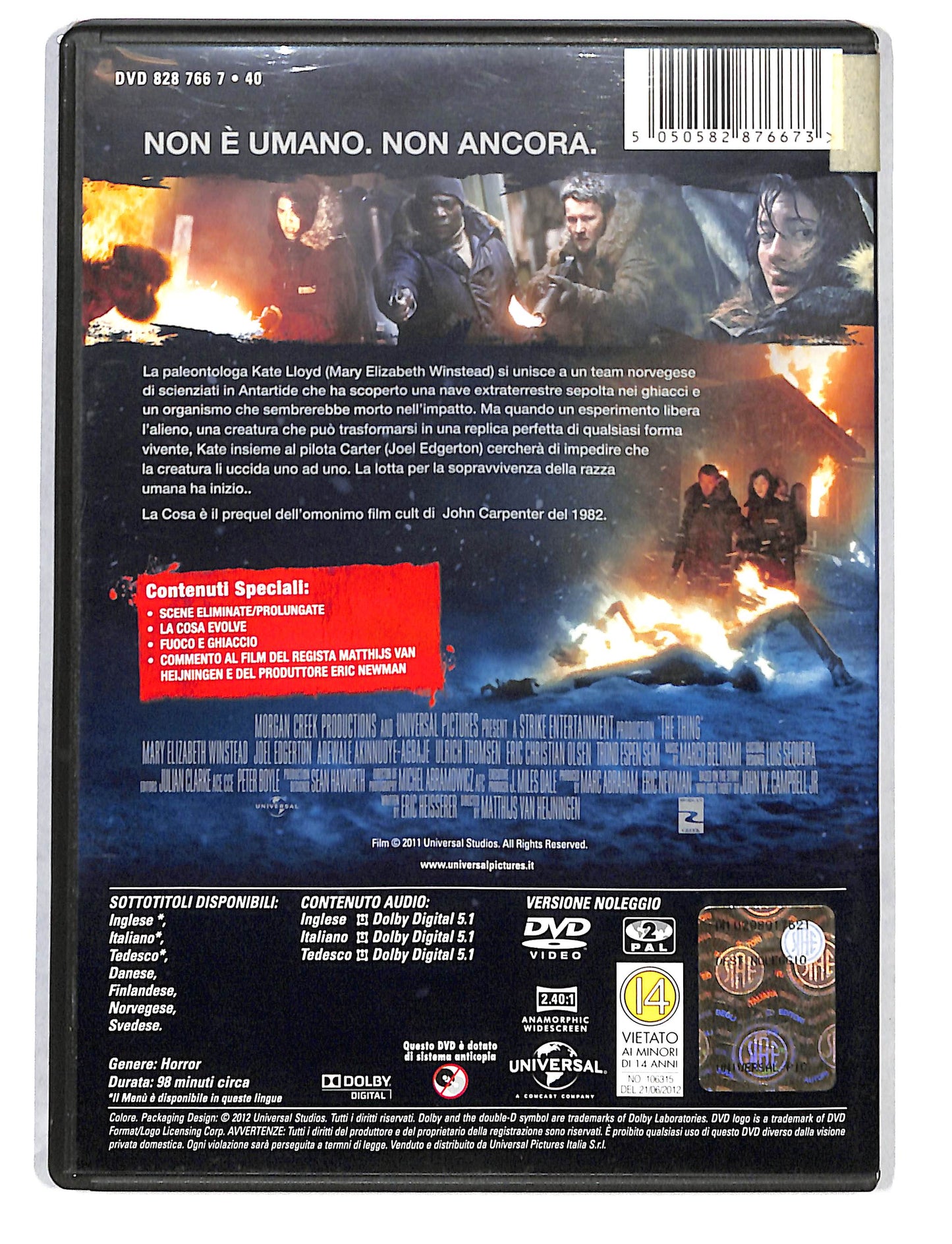 EBOND La cosa NOLEGGIO DVD DB807857