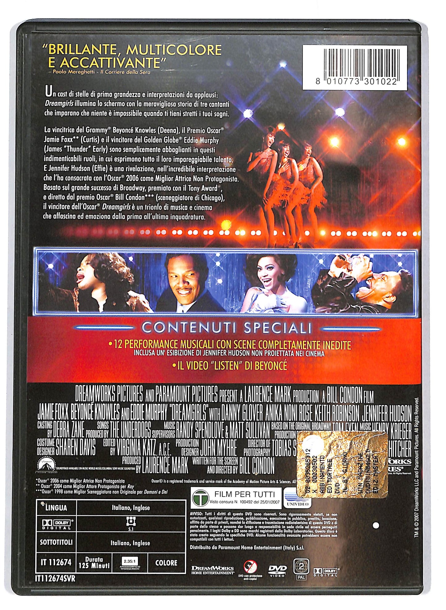 EBOND Dreamgirls (film) NOLEGGIO DVD DB808147