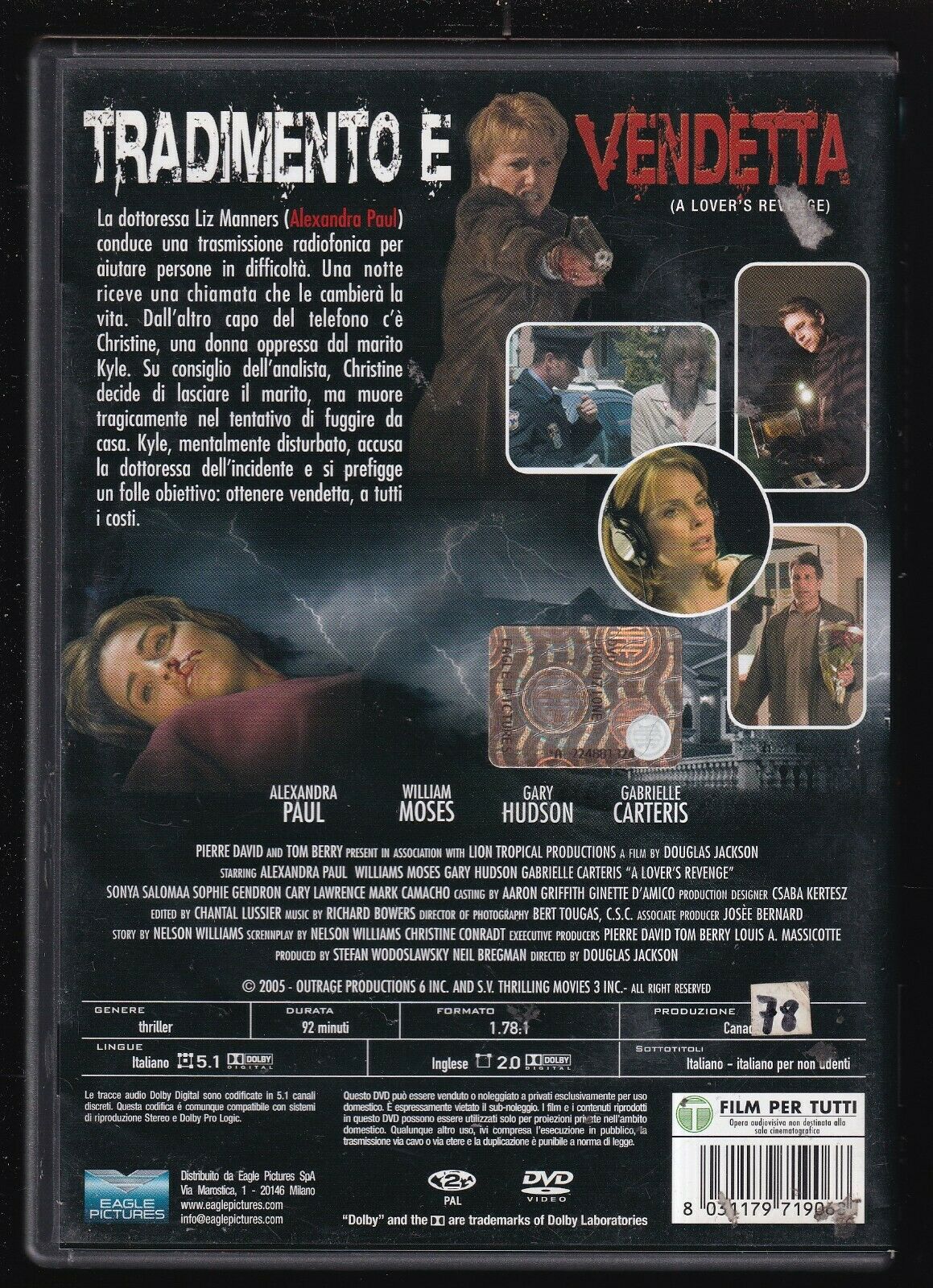 EBOND Tradimento e Vendetta DVD DB808623