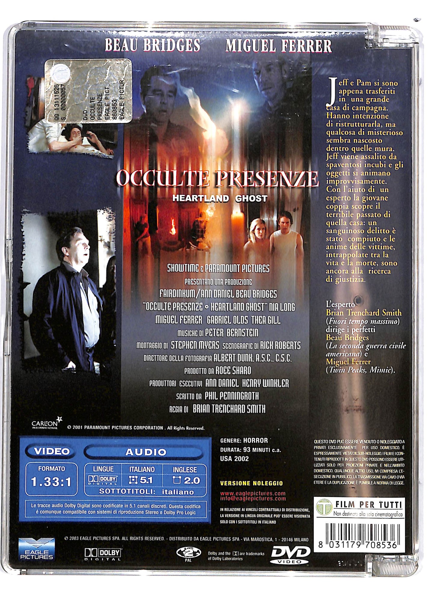 EBOND Occulte Presenze SJB Noleggio DVD DB808812