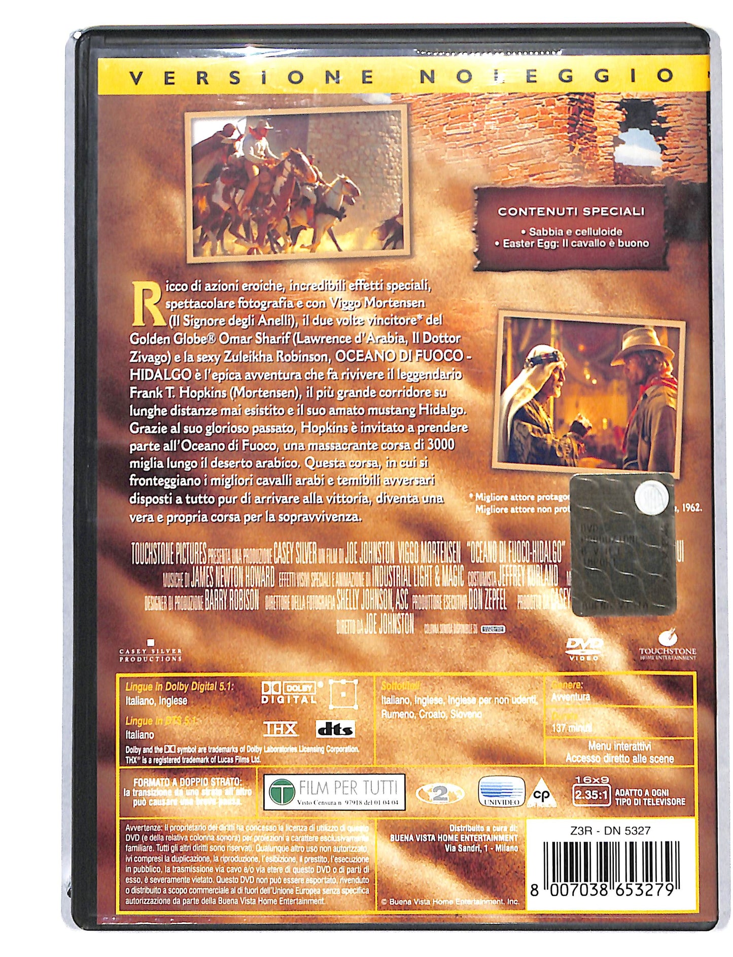 EBOND Oceano di Fuoco Hidalgo NOLEGGIO DVD DB808823