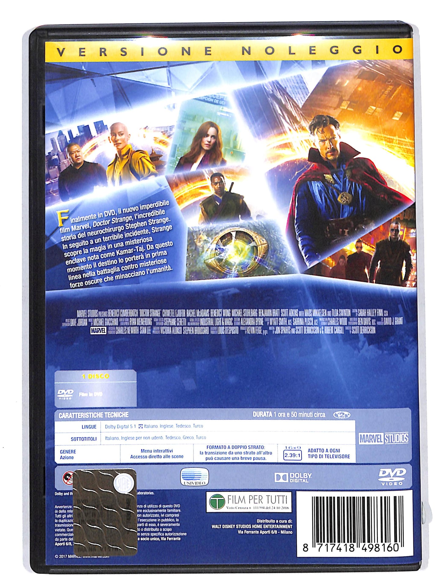 EBOND Doctor Strange NOLEGGIO DVD DB808835