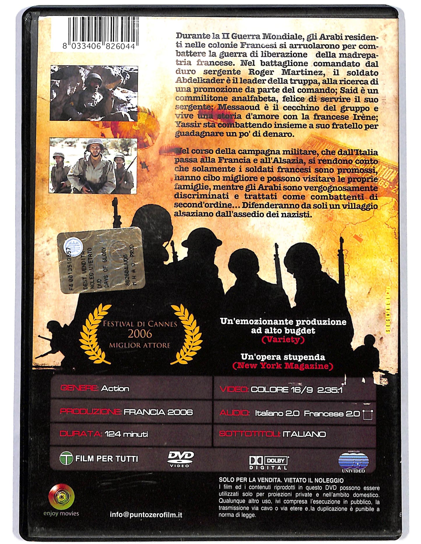 EBOND Days of Glory NOLEGGIO DVD DB808836