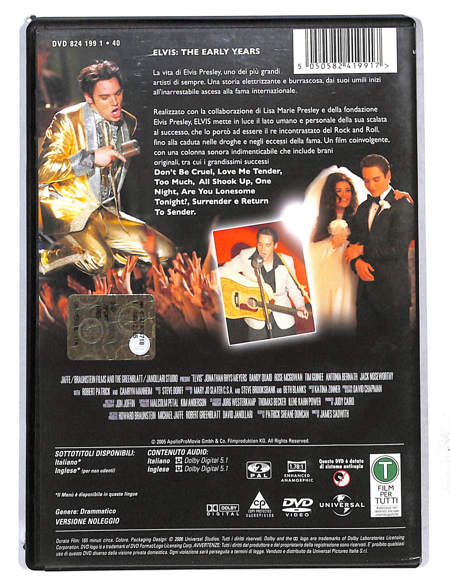 EBOND Elvis NOLEGGIO DVD DB809612