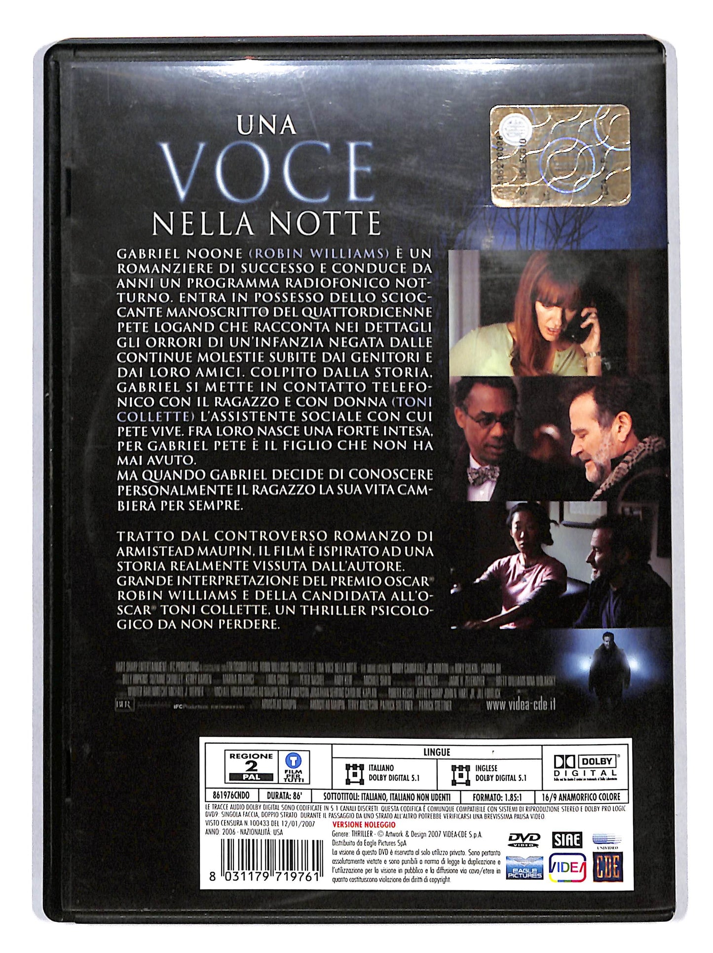 EBOND Una voce nella notte Noleggio DVD DB809613