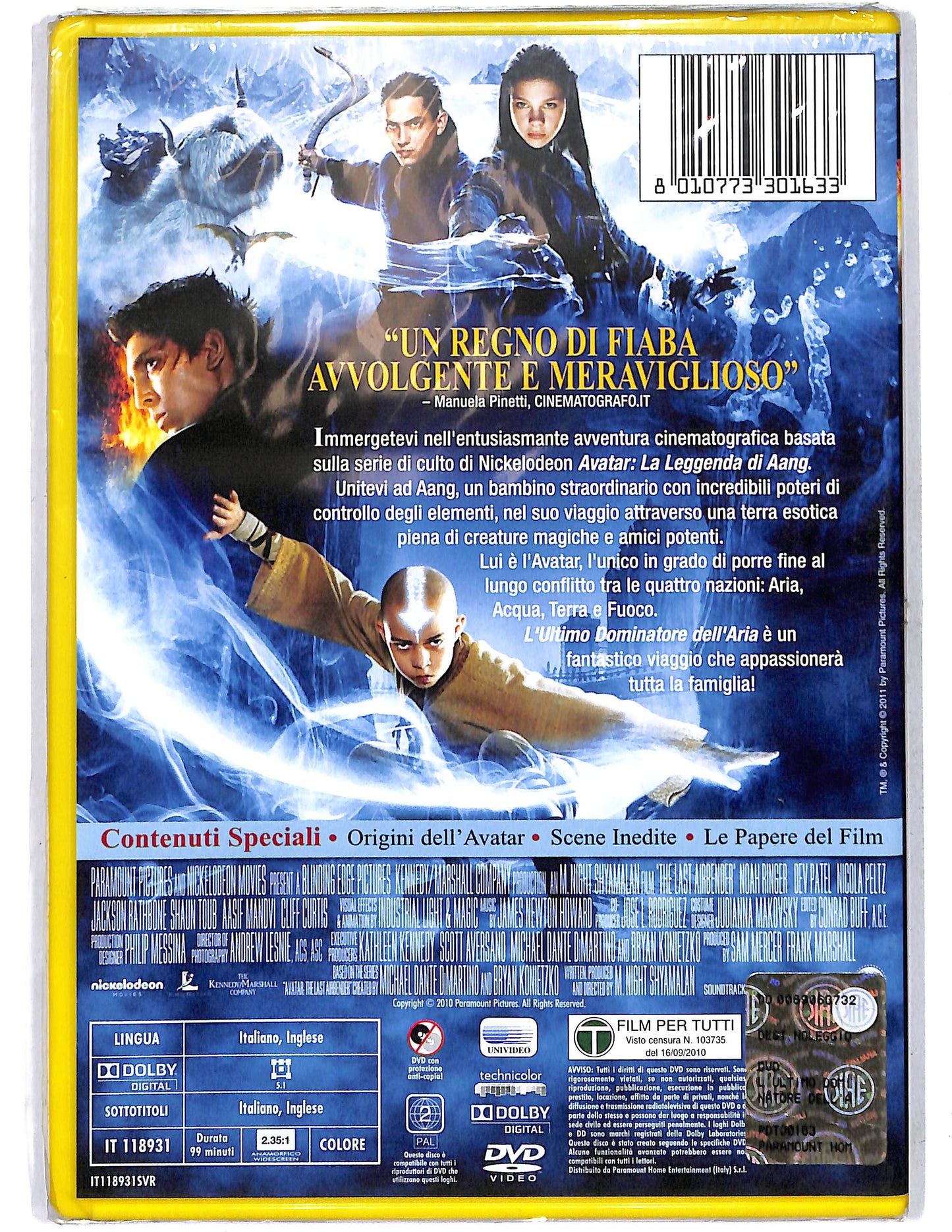 EBOND L'ultimo dominatore dell'aria NOLEGGIO DVD DB809624