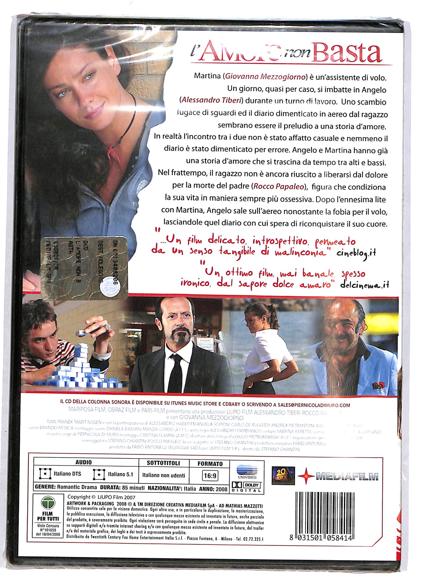 EBOND L'amore non basta NOLEGGIO DVD DB809626