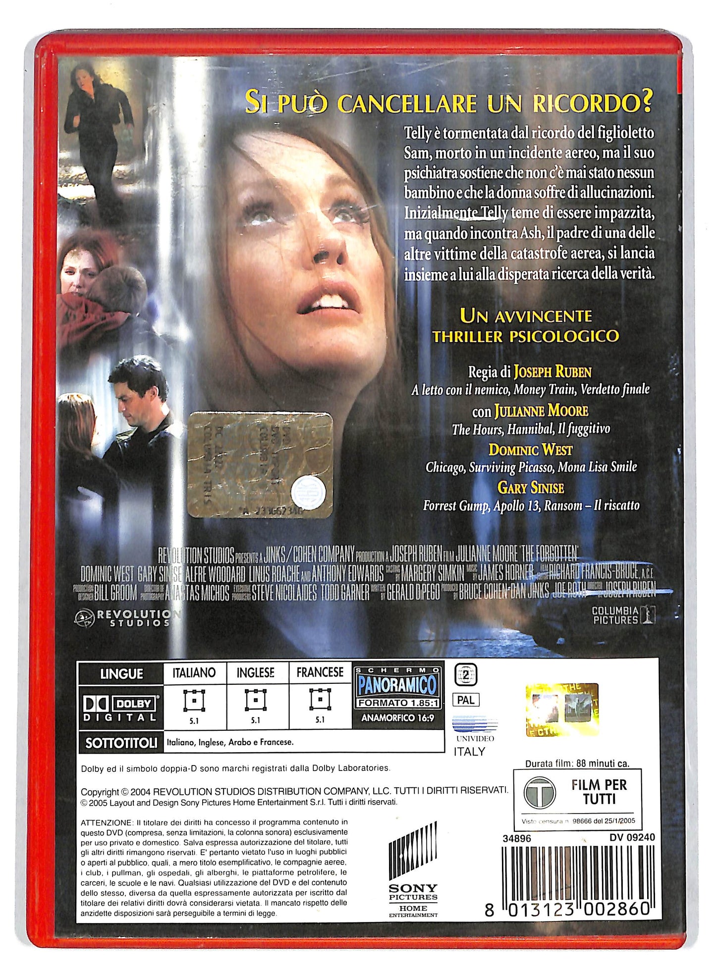 EBOND The Forgotten NOLEGGIO DVD DB809649