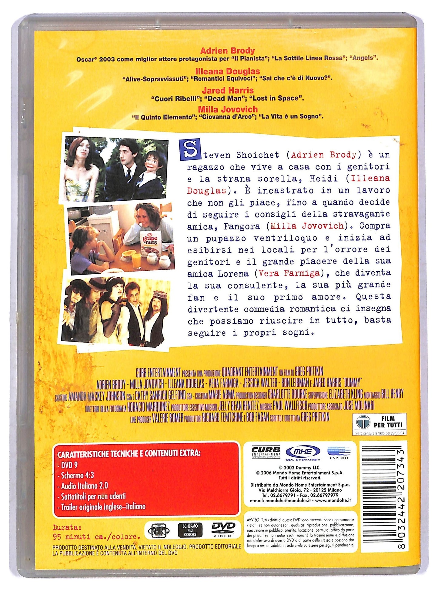 EBOND Dummy DVD DB809805