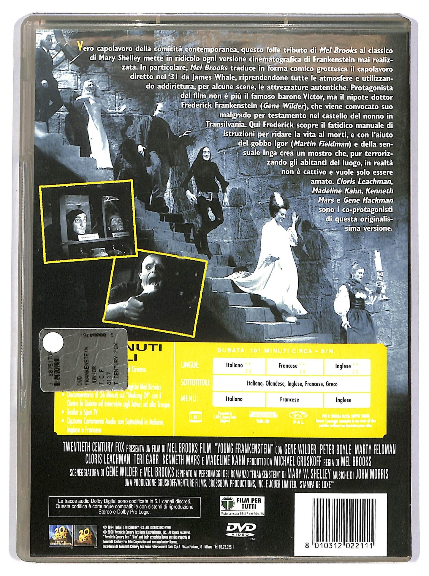 EBOND Frankenstein Junior DVD DB809855