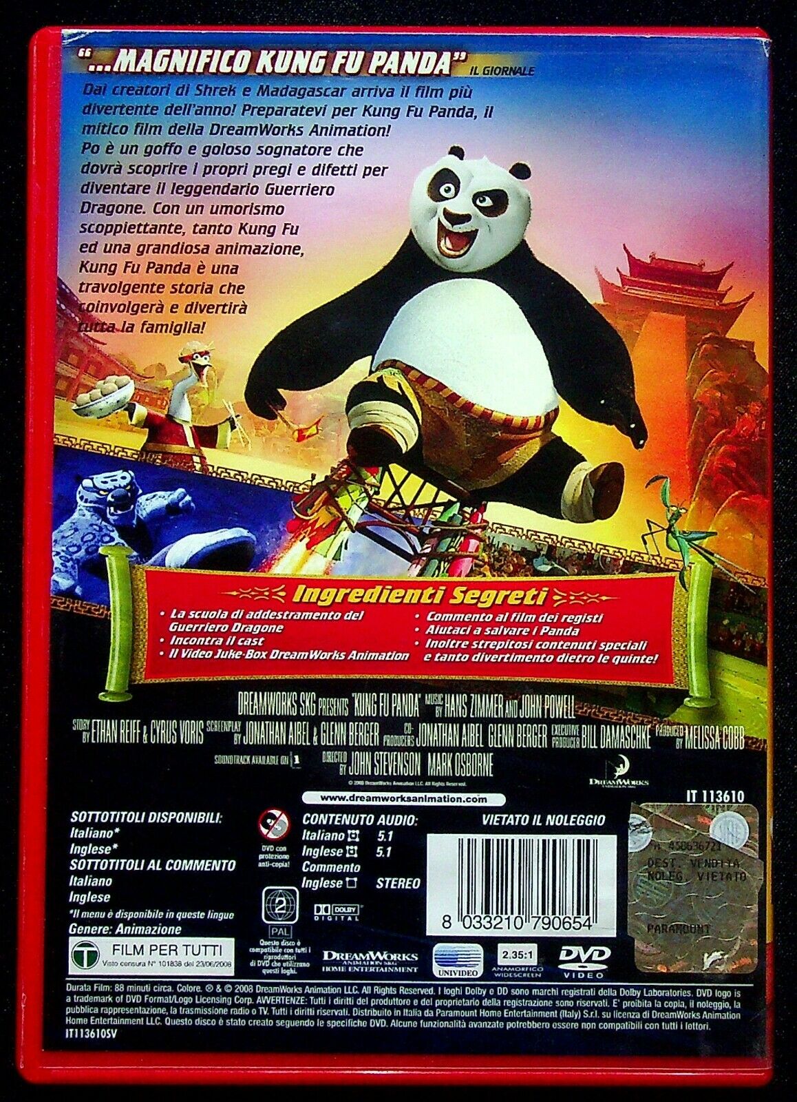 EBOND Kung Fu Panda DVD DB809862