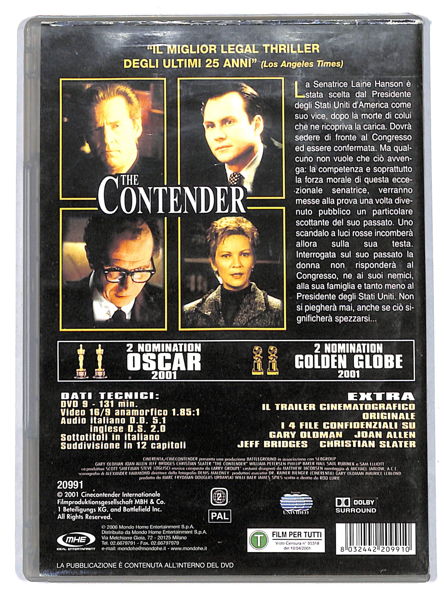 EBOND the contender DVD DB810144