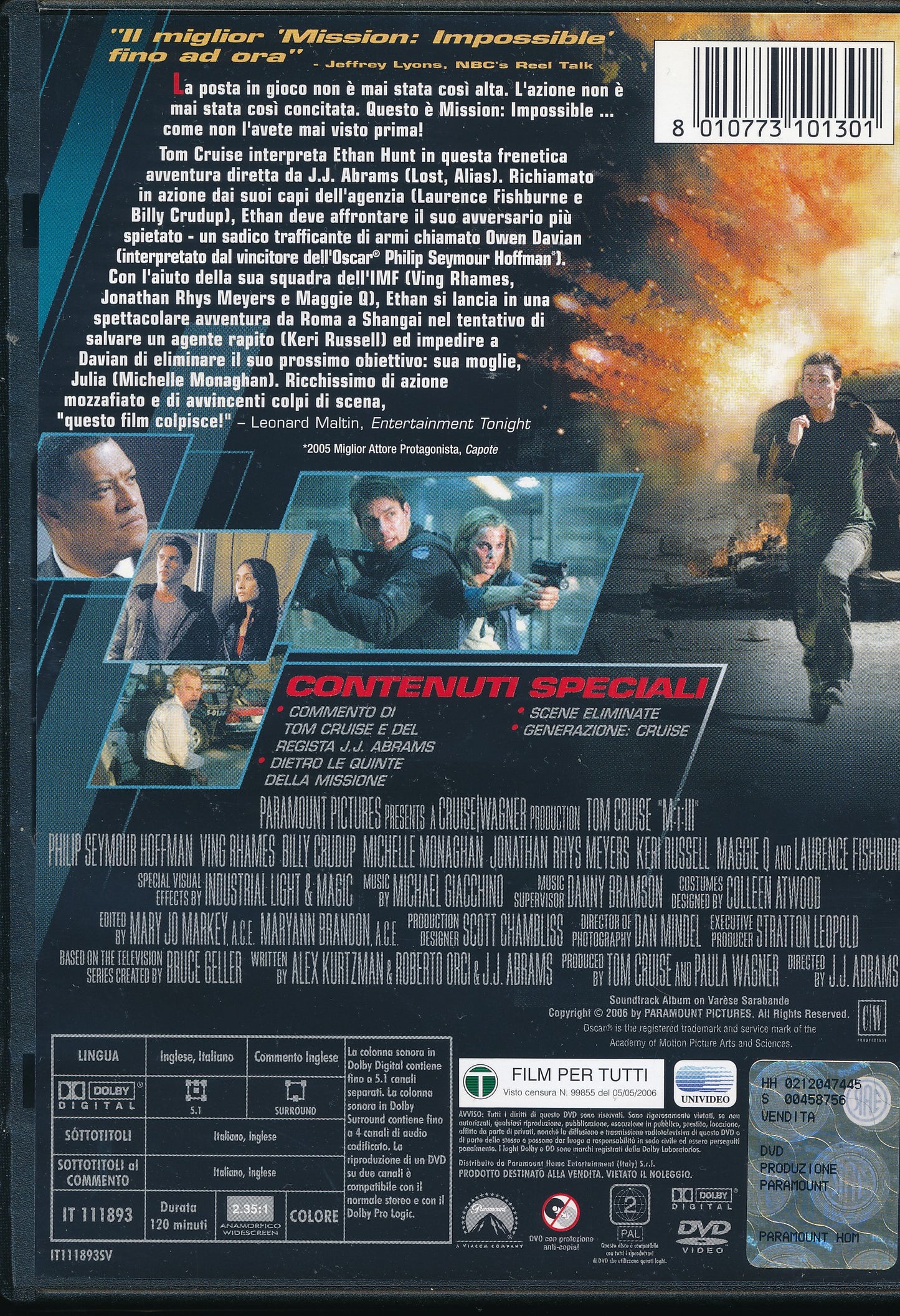 EBOND Mission Impossible 3 - M : I : III DVD DB810148