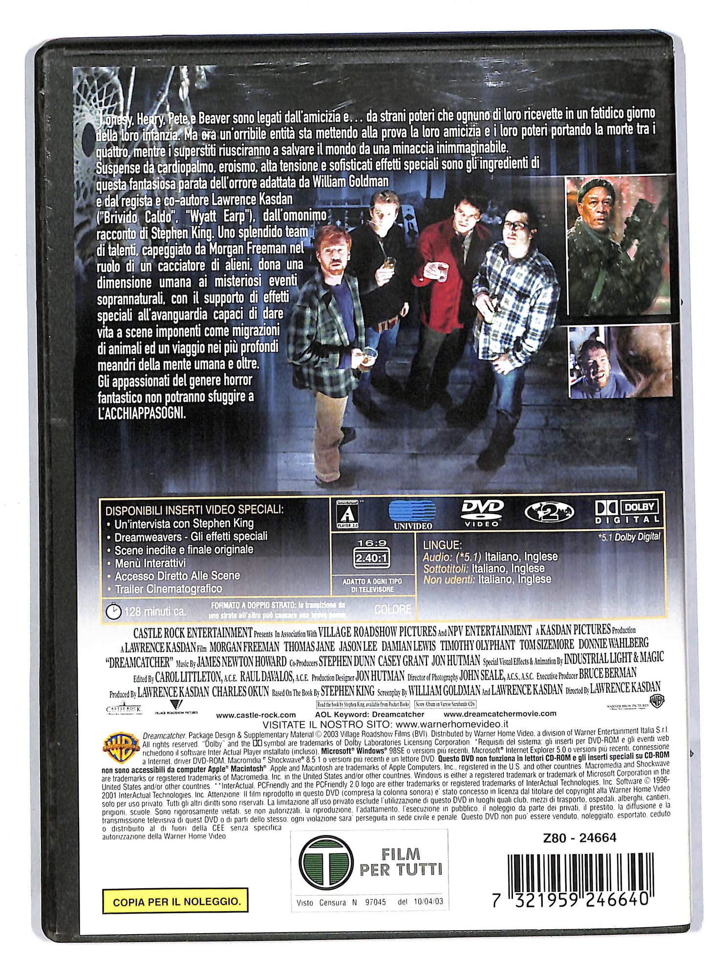 EBOND L'acchiappasogni NOLEGGIO DVD DB810348