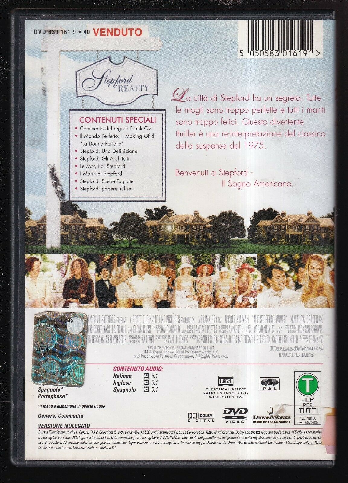 EBOND La Donna Perfetta Ex Noleggio DVD DB810355